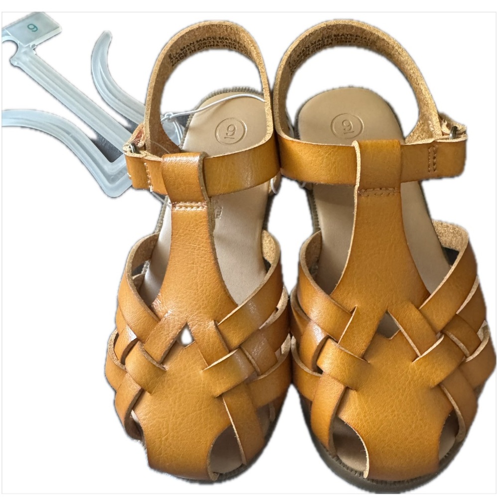Cat & Jack Tan Baby Walker Sandals